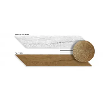 Panele podłogowe Multicontract CHEVRON MR-002 Chiaro - 2,5mm